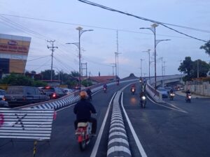 Walikota Bandar Lampung Resmikan Flyover Sultan Agung