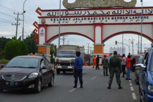 Berlakukan PPKM Level 4, Bandar Lampung Kembali Lakukan Penyekatan