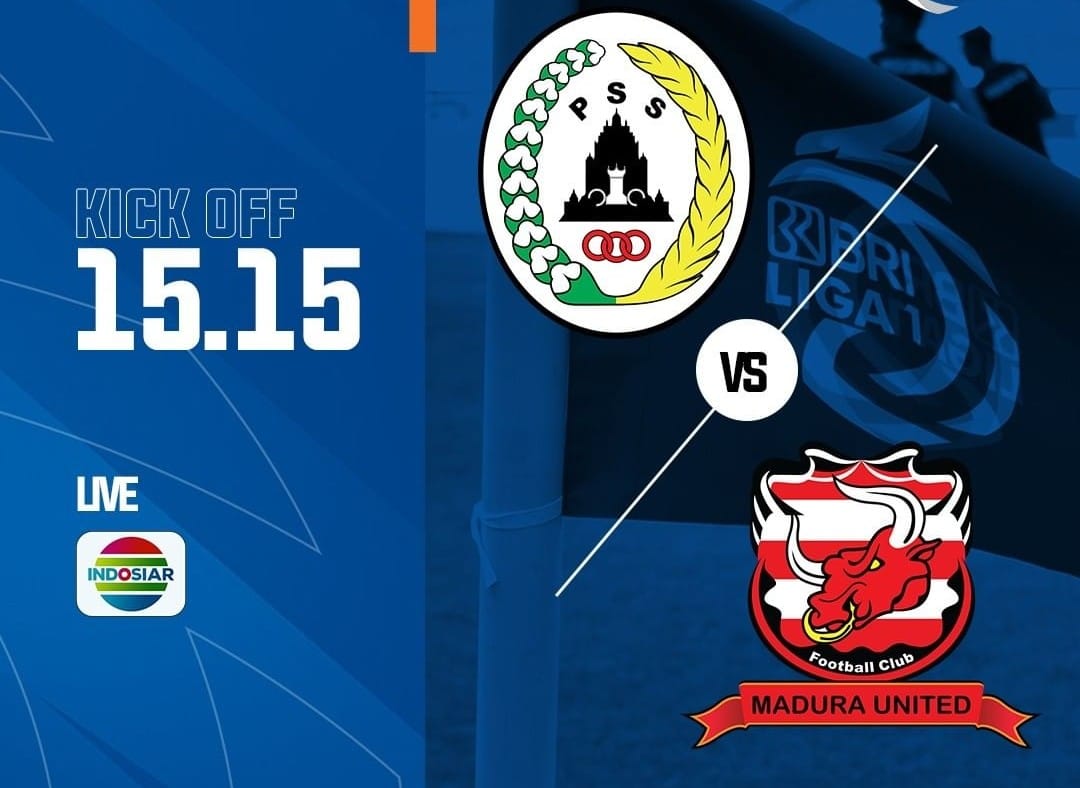 Link Live Streaming PSS Vs Madura United, BRI Liga 1 18 Januari 2022