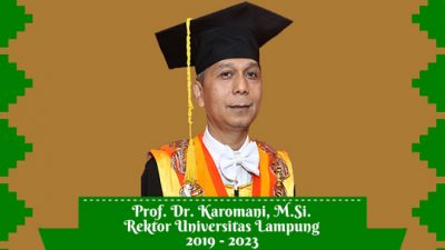 Rektor Unila Prof Dr Karomani