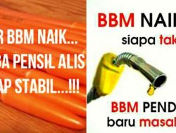 Meme Harga BBM Naik