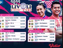 Jadwal Acara Moji TV Hari Ini, Minggu 23 Oktober 2022, Final Four Livoli Divisi Utama