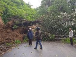 Akses Jalan Panta Sudah Bisa Dilewati Pasca Longsor