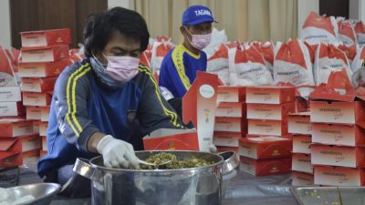 Bantuan Makan dari Kemensos