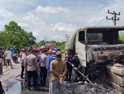 Kecelakaan Maut, Truk Tangki Hantam Sepeda Motor di Mesuji 2 Orang Meninggal