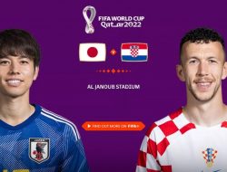 Link Live Streaming Jepang Vs Kroasia di Piala Dunia 2022, Malam Ini di SCTV, Moji TV, Koora TV