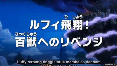 Segera Tayang, Cek Link Nonton One Piece 1049 Sub Indo Bukan di Anoboy, Samehadaku