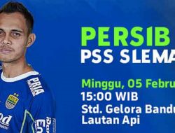 Link Live Streaming Persib Bandung Vs PSS Sleman, BRI Liga 1 Hari Ini Minggu 5 Februari 2023